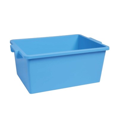 Plastik Oyuncak Kutusu Kapaksız (Açık Mavi)