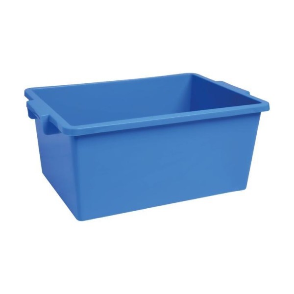 Plastik Oyuncak Kutusu Kapaksız (Mavi)