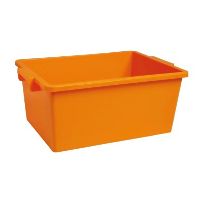 Plastik Oyuncak Kutusu Kapaksız (Turuncu)
