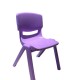 Plastik Kreş Sandalyeleri 30cm (Lila)
