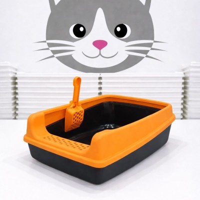 Turuncu Kedi Kumu Kabı