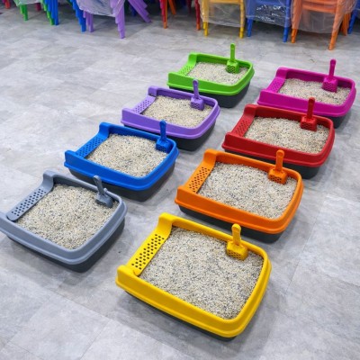 Yeşil Kedi Kum Kabı